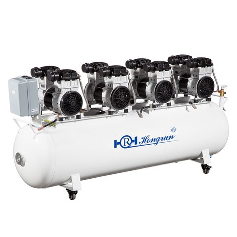 HYT-500 Twin-Head Oil-Free Dental Compressor